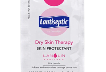 DermaRite LS0404 Skin Protectant Lantiseptic® Dry Skin Therapy 5 Gram Individual Packet Lanolin Scent Cream (144/BX)