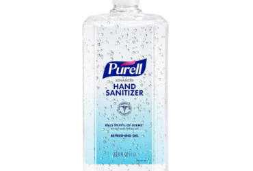 PURELL 9632-04-CMR Advanced Hand Sanitizer Refreshing Gel Clean Scent 1 Liter Pump Bottle