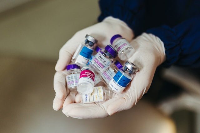 The bulk of medications in a healthcare facility in need of proper storage