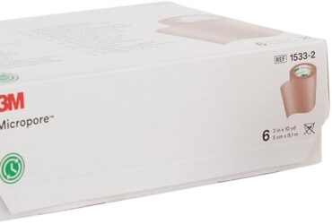 3M 1533-2 Micropore Surgical Tape - Tan 2" x 10 Yards
