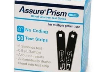 Arkray 530100 Blood Glucose Test Strips Assure CS/6