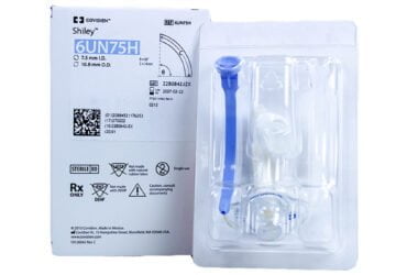 Shiley™ 6UN75H Uncuffed Flexible Tracheostomy Tube 7.5 mm ID, 10.8 mm OD, 74 mm Length