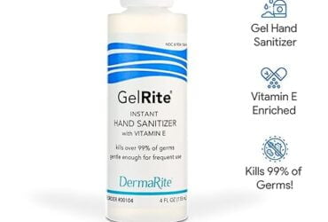 GelRite Instant Hand Sanitizer 4 Oz. CS/24