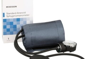 Aneroid Sphygmomanometer Unit McKesson Brand Adult Cuff Nylon 23 - 40 cm Pocket Aneroid #01-775-11ANGM