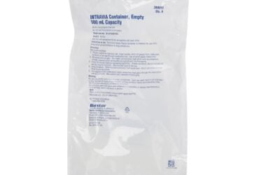 Baxter 2B8013 Medication Delivery Bag Intravia 500 mL CS/48