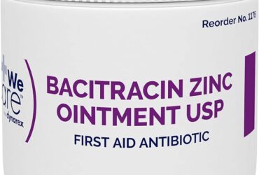 Dynarex 1176 Bacitracin Zinc Ointment 15 oz. jar CS/12