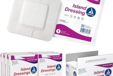 Dynarex 3492 Island Dressing Sterile indvidually bagged 2 in x 3.5 CS/300