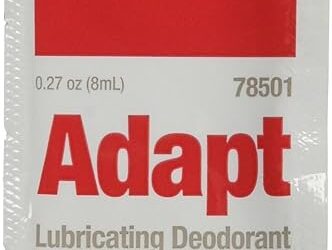 Hollister 78501 Adapt Lubricating Deodorant .27 oz. Packets BX/50