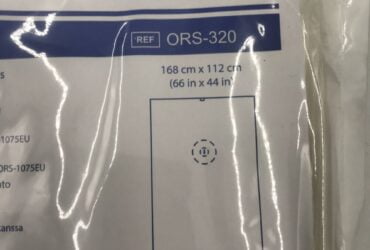 Microtek ORS-320 Fluid Warming Drape Ecolab 44 X 66 Inch CS/24