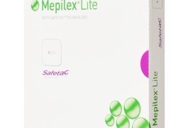 Molnlycke 284599 Mepilex Lite Silicone Foam Dressing Without Border 8 In. x 20 In. CS/24