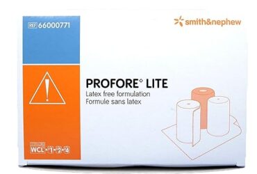 Smith and Nephew 66000771 Profore Lite Multi-Layer 3 Layer Compression Bandage CS/8