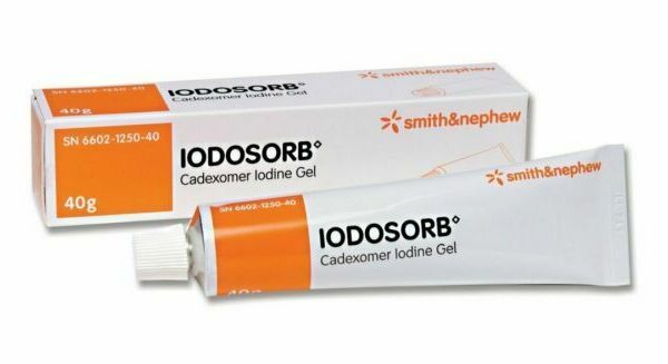 Smith Nephew 6602125040 Iodosorb Cadexomer Gel w/ lodine 40 g BX/12