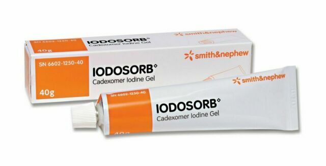 Smith Nephew 6602125040 Iodosorb Cadexomer Gel w/ lodine 40 g BX/12