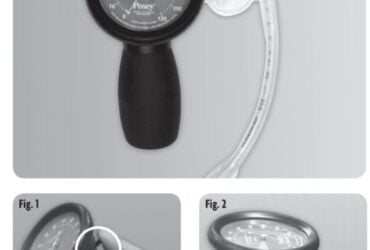 Posey 8199 Cufflator Endotracheal Trach Tube Inflator and Manometer