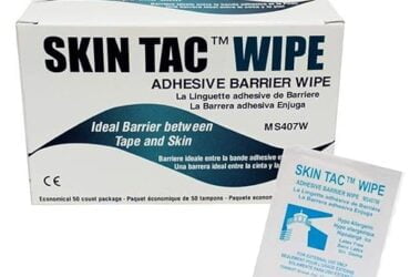 Torbot MS407W Skin Tac Adhesive Barrier Wipes CS/20