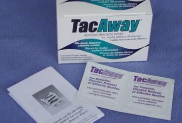 Torbot MS408W TacAway Adhesive Remover Wipes CS/20