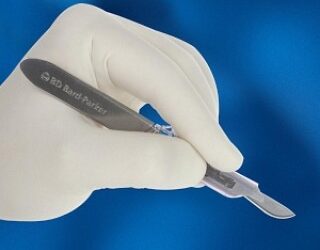 ASPEN BARD PARKER 373915 SAFETY PROTECTED SURGICAL BLADE, SIZE 15, CS150
