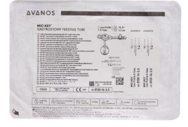 AVANOS MEDICAL 0120-14-3.0 SILICONE GASTRO FEEDING TUBE KIT 14FR cm TUBE LENGTH