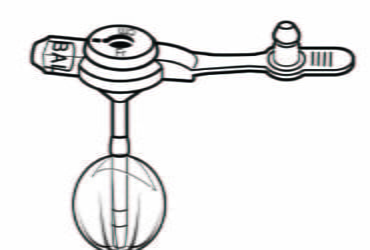 0120-24-2.3 SILICONE GASTRO FEEDING TUBE KIT 24FR 2.3cm TUBE LENGTH
