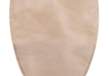 Convatec 416423 Natura Drainable Closed-End Pouch 12 In. 2 Sided Comfort Panel 2 1/4 In. Flange Filter Tan BX/10