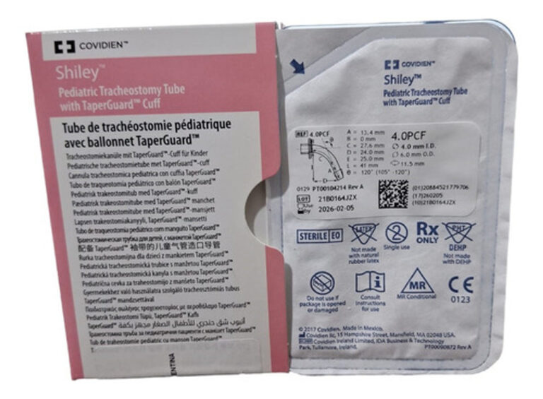 Shiley 4.0PCF Designed for the Distinct Anatomy of Neonate and Paediatric Airways