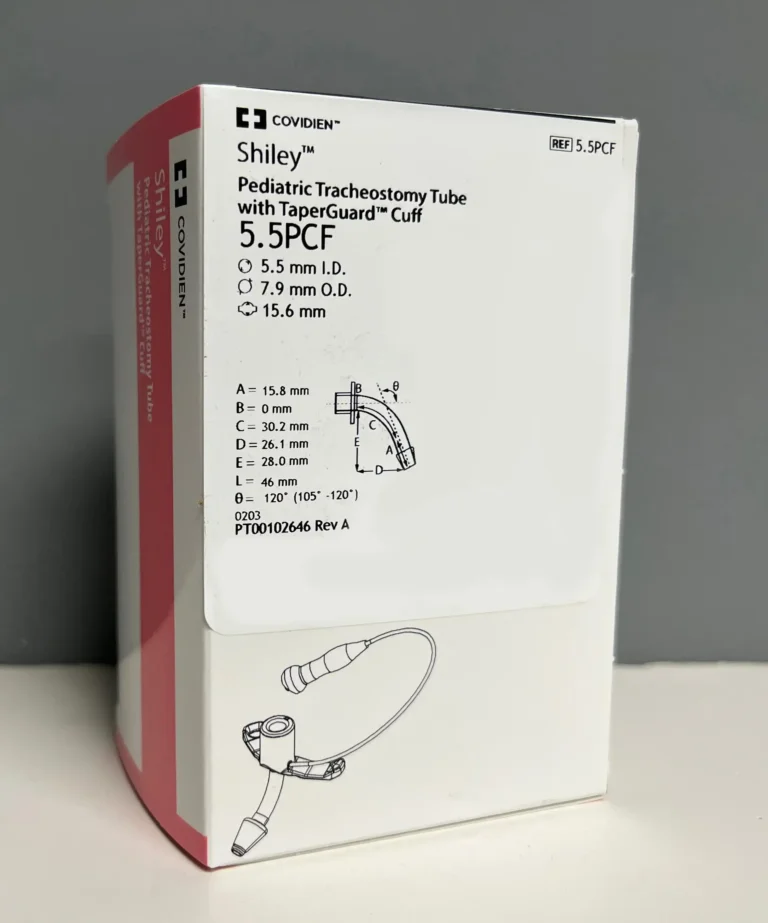 Shiley 5.5PCF Pediatric Trach with TaperGuard Cuffed 5.5 mm