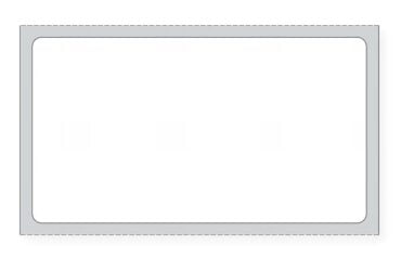 PRECISION DYNAMICS CORP THERMD20 LABEL DIRECT THERMAL 1"CORE WHT 960 ROLL 8/CS