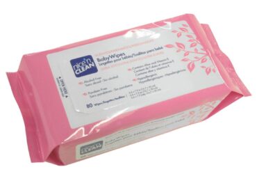 M225XT PDI NICE'N CLEAN BABY WIPES, SCENTED W/ ALOE, 7"X8", CS12