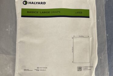 HALYARD 47620 LARGE SURGICAL DRAPE. 55"X 76", CS52
