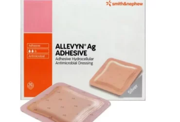 66020976	DRESSING ADHESIVE HYDROCELLULAR ALLEVYN 7X7 AG 	CS40
