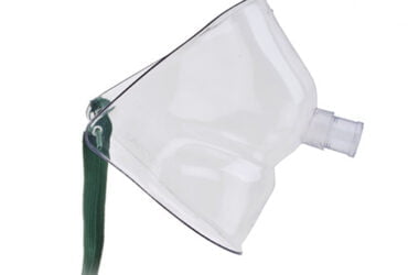 MEDLINE 1095 MASK AEROSOL O2 FACE TENT ADULT LF W/O TUBING CS50