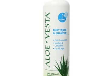 324609 MEDLINE ALOE VESTA BODYWASH & SHAMPOO 8OZ CS48