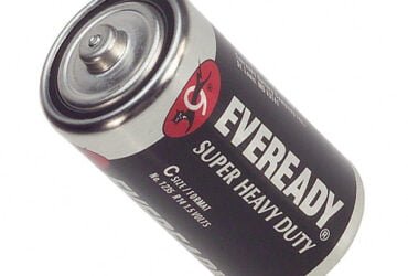 1235 EVEREADY BATTERY, SZ “C” CARBON ZINC,. INDUSTRIAL, 192 CS