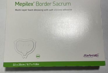 282455 MEPILEX BORDER SACREM 22X25CM CS40
