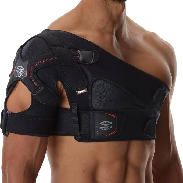 SHOCK DOCTOR 842-01-10 SHOCK DOCTOR SHOULDER SUPPORT BRACE FOR MEN