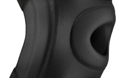 872-01-35 SHOCK DOCTOR KNEE SUPPORT WITH DUAL HINGES (BLACK, X-LARGE)