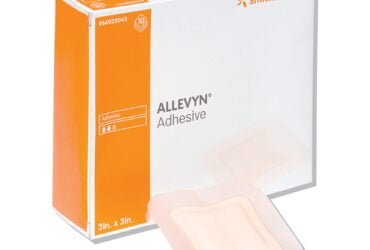 66020045	DRESSING ADHESIVE HYDROCELLULAR ALLEVYN 7X7 	CS40