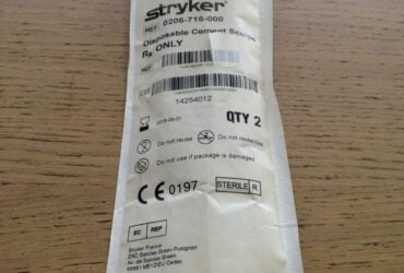 STRYKER	Disposable Cement. Sculps 0206-716-000