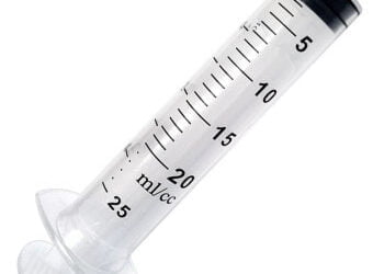 26281 EXCEL SYRINGE, LUER SLIP W/ CAP, 20-25CC, CS500