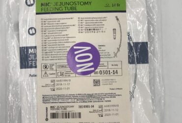 HALYARD Mic JeJunostomy Feeding Tube 0301-14