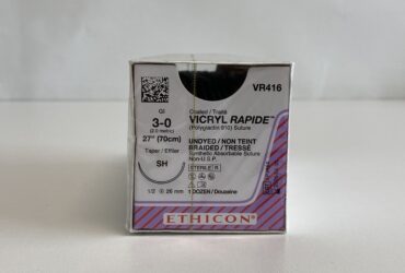 ETHICON	Box of 12 Vicryl Rapide  VR416