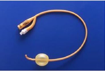 318318 PUREGOLD COUDE 2-WAY CATHETER FOLEY 18FR BX10