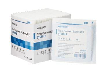MCKESSON 16-4224 SPONE N/WOVN 2X2 4PLY 3000CS