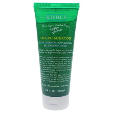 Kiehl's Men's Oil Eliminator Deep Cleansing Exfoliating Face Wash 6.8oz (200ml)