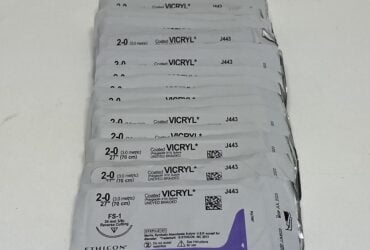 ETHICON	Lot of 23 Vicryl J443