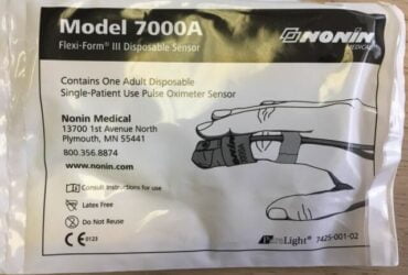 NONIN MEDICAL	Flexi-Form III Disposable Sensor  7000A