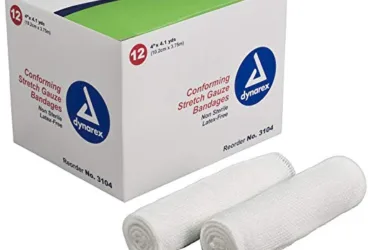 DY3106-CS Stretch Gauze Bandage Roll N/S 6 – 8/6/Cs
