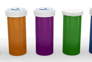 851311 ColorSafe Snap Cap 13 Dram 360/Case Vials