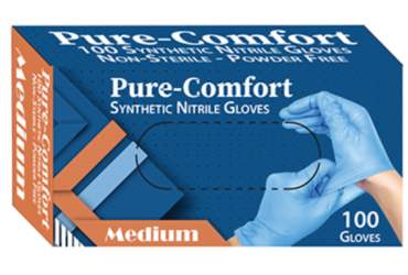 GL765 Pure-Comfort Nitrile Gloves Medium