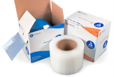 4488 Dynarex Dental Barrier Film 4in x 6in Clear Pack of 2